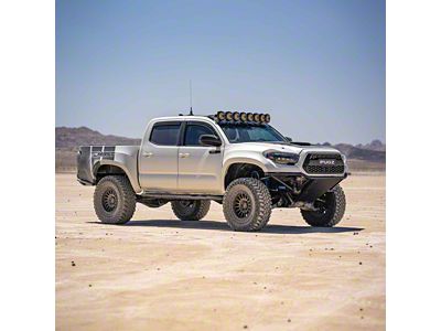 Advanced Fiberglass Concepts 4.50-Inch Flare/2-Inch Rise Bedsides; Unpainted (16-23 Tacoma w/ 5-Foot Bed)