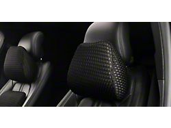 Neo-Mesh Memory Foam Headrest; Black (Universal; Some Adaptation May Be Required)