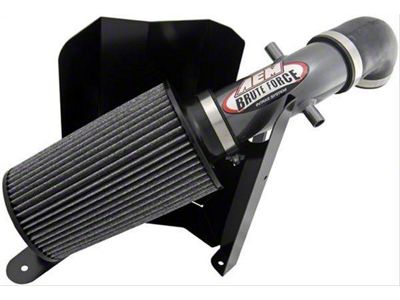 AEM Induction Brute Force Cold Air Intake; Gunmetal Gray (91-01 4.0L Jeep Cherokee XJ)