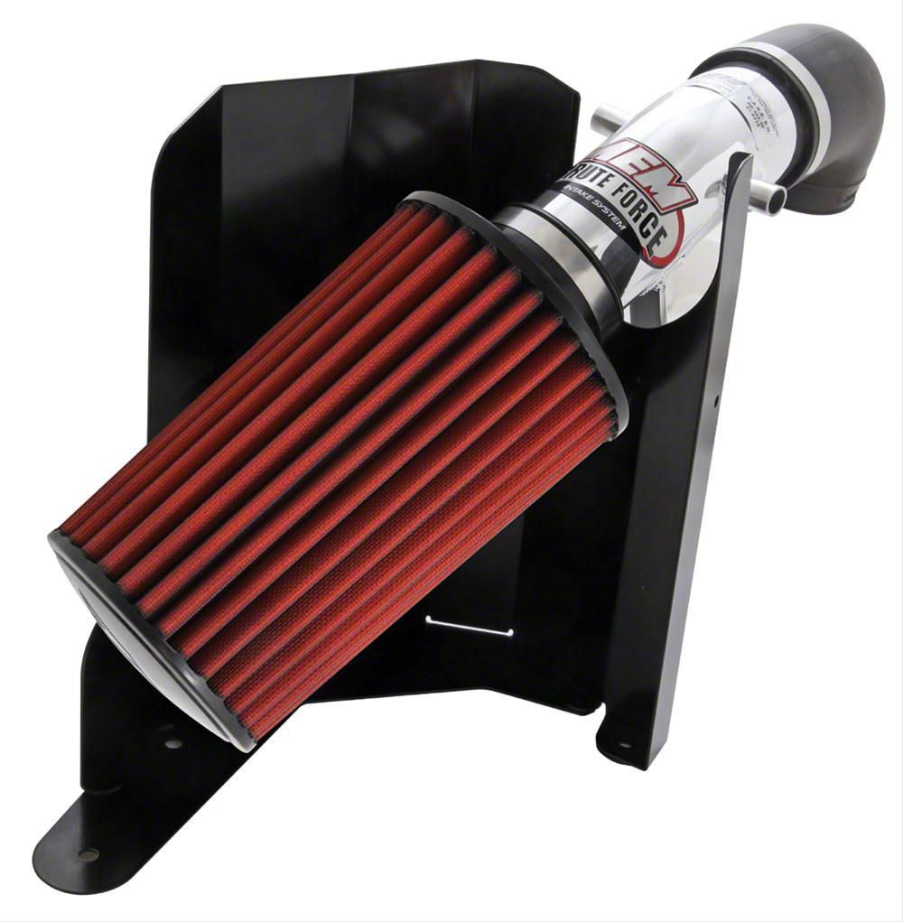 AEM Induction Jeep Cherokee Brute Force Cold Air Intake; Polished AEM