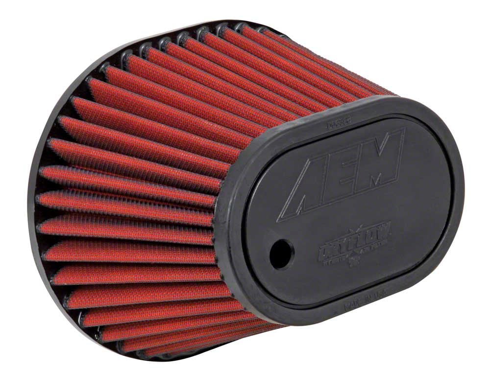 AEM Induction Tundra DryFlow Air Filter 3 50 Inch Inlet 5 50 Inch aem-induction-tundra-dryflow-air-filter-3-50-inch-inlet-5-50-inch