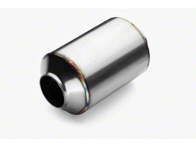 Aero Exhaust TR 225 Series Resonator; 8-Inch Overall; 2.25-Inch Inlet and Outlet (Universal; Some Adaptation May Be Required)