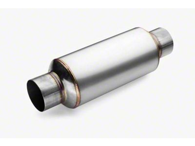 Aero Exhaust TR31 Series Resonator; 16-Inch Overall; 3-Inch Inlet and Outlet (Universal; Some Adaptation May Be Required)