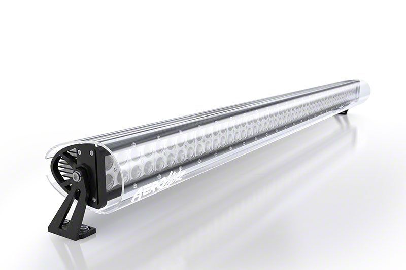 Jeep Wrangler 5052 Inch Dual Row Straight LED Light Bar Silencer Cover