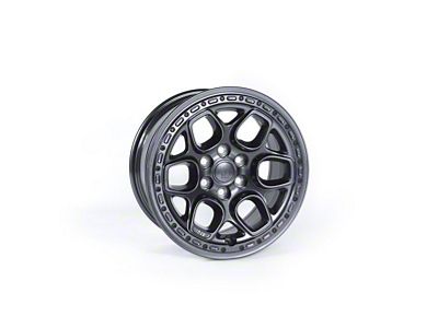 AEV Crestone DualSport Onyx 6-Lug Wheel; 17x8; 5mm Offset (21-25 Bronco, Excluding Raptor)