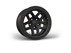 AEV Borah DualSport Satin Black Wheel; 17x8.5; 25mm Offset (20-25 Jeep Gladiator JT)