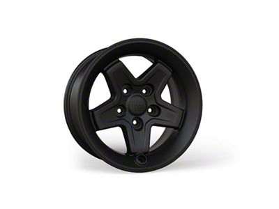 AEV Pintler Flat Black Wheel; 17x8.5; 25mm Offset (18-25 Jeep Wrangler JL)