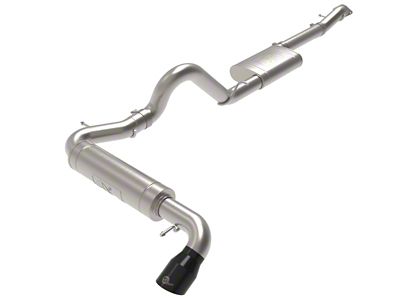 AFE Apollo GT Series Cat-Back Exhaust System with Black Tip (21-25 Bronco, Excluding Raptor)