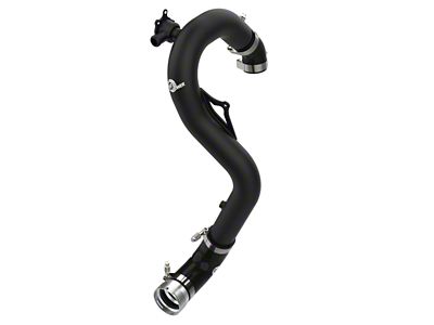 AFE BladeRunner 2-1/2-Inch Hot Charge Pipe; Black (21-25 2.3L EcoBoost Bronco)