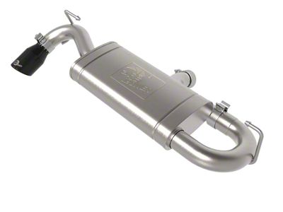 AFE Vulcan Series 2.50-Inch Axle-Back Exhaust System with Black Tip (21-25 Bronco Sport)