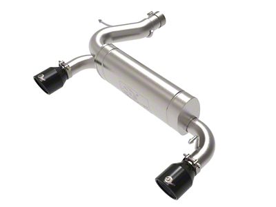 AFE Vulcan Series Axle-Back Exhaust System with Black Tips (21-25 Bronco, Excluding Raptor)