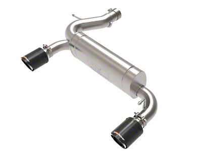 AFE Vulcan Series Axle-Back Exhaust System with Carbon Fiber Tips (21-25 Bronco, Excluding Raptor)