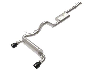 AFE Vulcan Series Cat-Back Exhaust System with Black Tips (21-25 Bronco, Excluding Raptor)