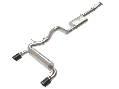 AFE Vulcan Series Cat-Back Exhaust System with Carbon Fiber Tips (21-25 Bronco, Excluding Raptor)