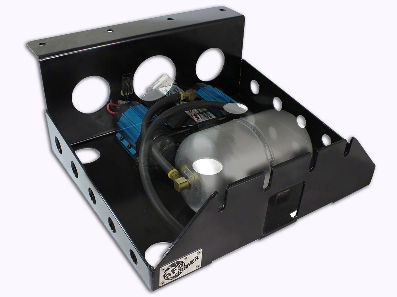 パーツ Teraflex Compressor Mount Jeep Wrangler TeraFlex JK 4dr ARB Air Compressor Under Seat Mount Kit