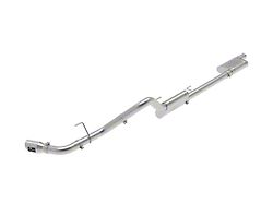 AFE Apollo GT Series Single Exhaust System with Polished Tip; Side Exit (20-25 3.6L Jeep Gladiator JT)
