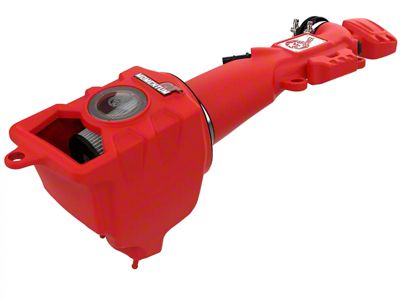 AFE Momentum GT Cold Air Intake with Pro DRY S Filter; Red (20-25 3.6L Jeep Gladiator JT)