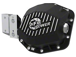 AFE Pro Series Rear Differential Cover with Machined Fins; Black; Dana M220 (20-25 Jeep Gladiator JT, Excluding Launch Edition, Mojave, Rubicon)