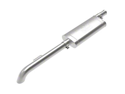 AFE Rock Basher Single Exhaust System; Rear Exit (20-25 3.6L Jeep Gladiator JT)