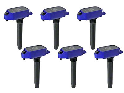 AFE SCORCHER High-Performance Ignition Coil; 6-Pack (20-25 3.6L Jeep Gladiator JT)