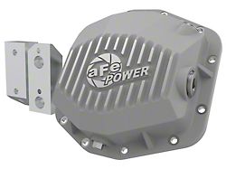AFE Street Series Rear Differential Cover with Machined Fins; Raw; Dana M220 (20-25 Jeep Gladiator JT, Excluding Launch Edition, Mojave, Rubicon)