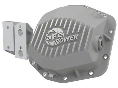 AFE Street Series Rear Differential Cover with Machined Fins; Raw; Dana M220 (20-25 Jeep Gladiator JT, Excluding Launch Edition, Mojave, Rubicon)