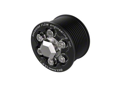 AFE Supercharger Power Pulley Kit with Hub; 2.50-Inch (18-21 Jeep Grand Cherokee WK2 Trackhawk)