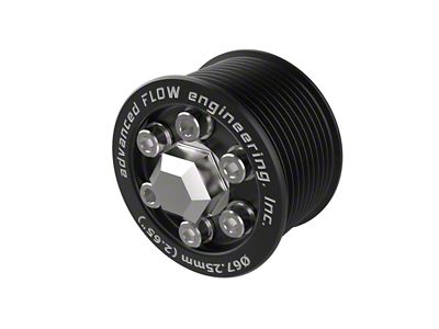 AFE Supercharger Power Pulley Kit with Hub; 2.65-Inch (18-21 Jeep Grand Cherokee WK2 Trackhawk)