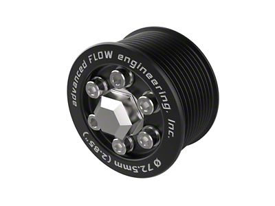 AFE Supercharger Power Pulley Kit with Hub; 2.85-Inch (18-21 Jeep Grand Cherokee WK2 Trackhawk)