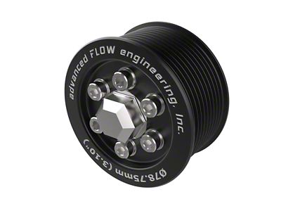 AFE Supercharger Power Pulley Kit with Hub; 3.10-Inch (18-21 Jeep Grand Cherokee WK2 Trackhawk)
