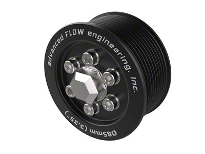 AFE Supercharger Power Pulley Kit with Hub; 3.35-Inch (18-21 Jeep Grand Cherokee WK2 Trackhawk)