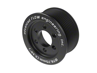 AFE Supercharger Pulley; 3.10-Inch (18-21 Jeep Grand Cherokee WK2 Trackhawk)
