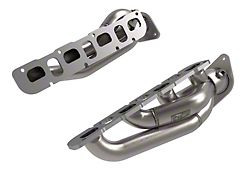 AFE 1-7/8-Inch Twisted Steel Shorty Headers; Raw (21-25 Jeep Wrangler JL Rubicon 392)