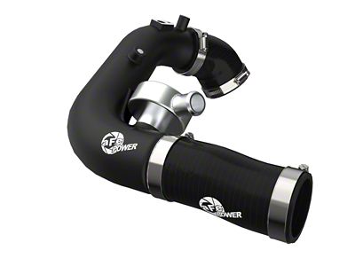 AFE BladeRunner 2.50-Inch Hot Charge Pipe; Black (18-25 2.0L Jeep Wrangler JL)