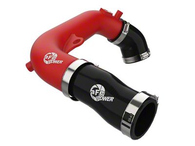 AFE BladeRunner Hot Charge Pipe; Red (24-25 2.0L Jeep Wrangler JL)
