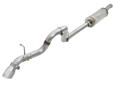 AFE MACH Force-XP Hi-Tuck Cat-Back Exhaust System with Polished Tip (18-25 3.6L Jeep Wrangler JL 4-Door)