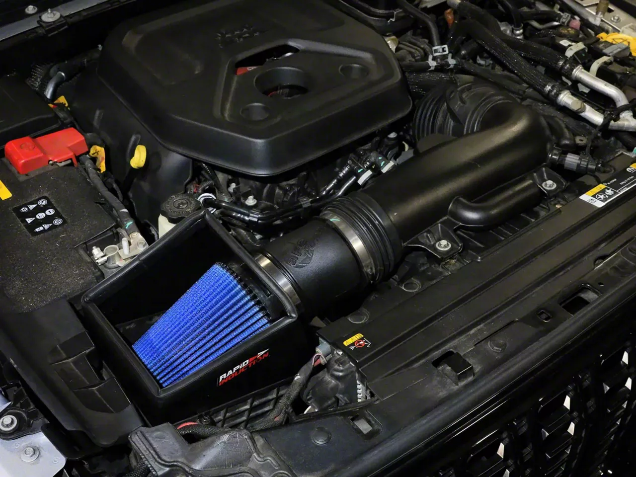 AFE Magnum FORCE Stage-2 Cold Air Intake with Pro DRY S Filter; Black ...