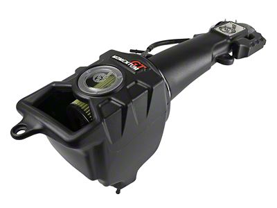 AFE Momentum GT Cold Air Intake with Pro-GUARD 7 Oiled Filter; Black (18-23 2.0L Jeep Wrangler JL)