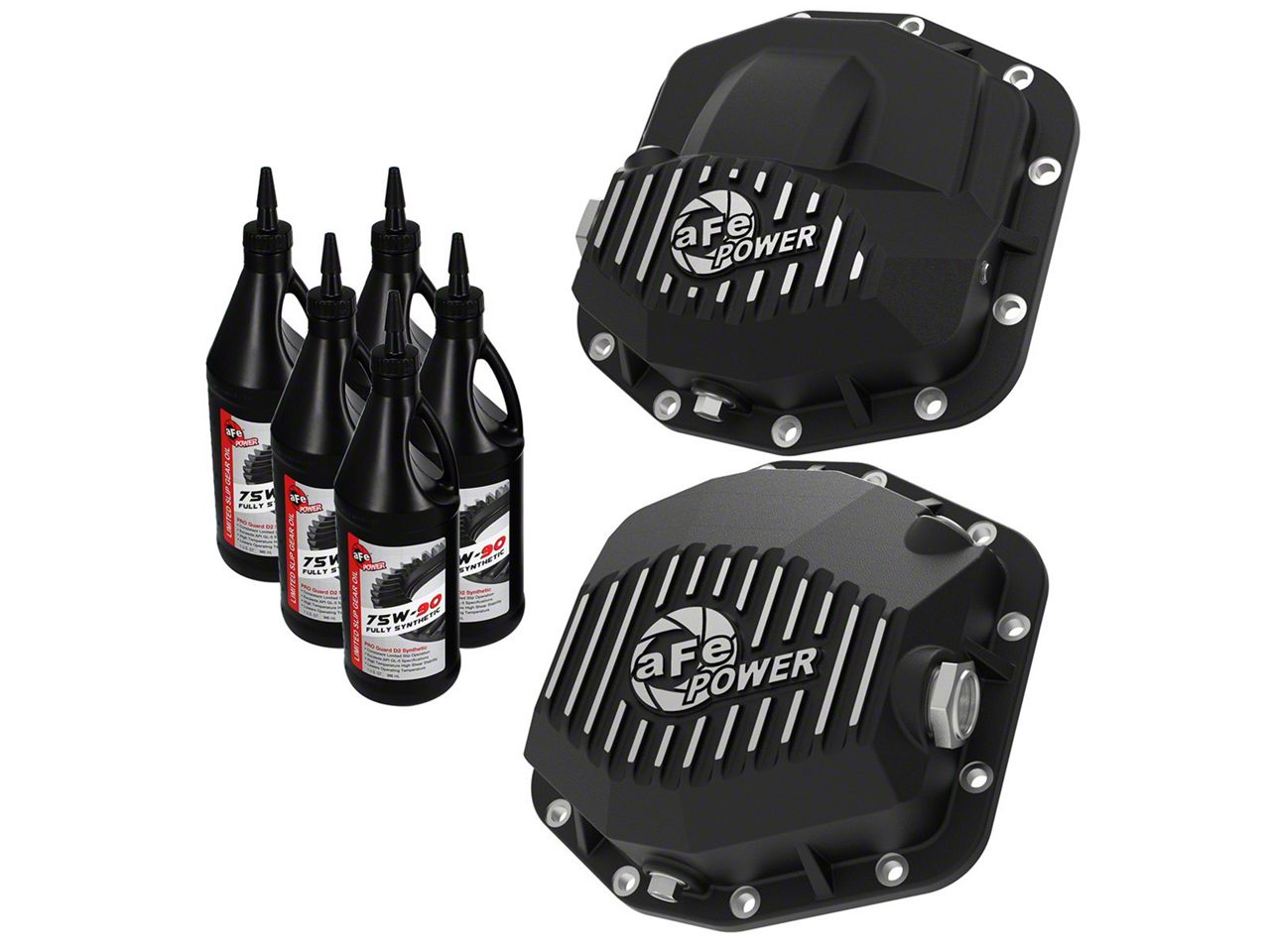 aFe Power Pro Series Front Differential Cover Black (Dana M210) 18-19 Jeep Wrangler JL 2.0L (t)