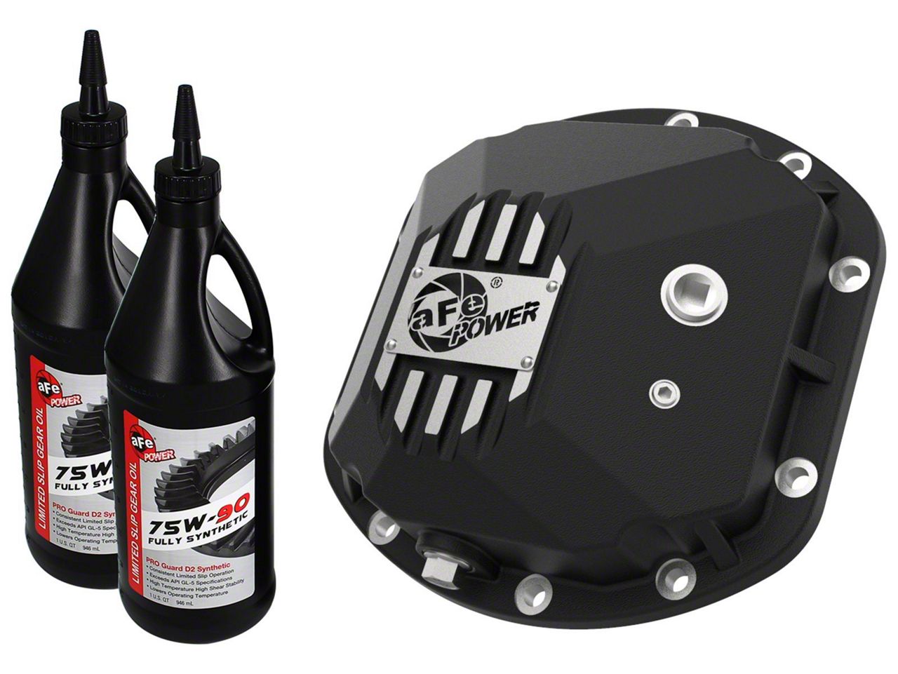 aFe Power Pro Series Front Differential Cover Black (Dana M210) 18-19 Jeep Wrangler JL 2.0L (t)