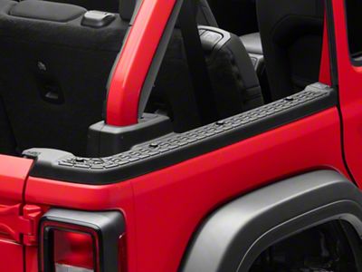 AFE Terra Guard Tub Rail Covers (18-25 Jeep Wrangler JL 4-Door w/ Hard Top)