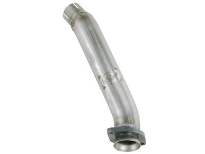 AFE Twisted Aluminized Steel Loop Delete Down-Pipe (12-18 3.6L Jeep Wrangler JK)