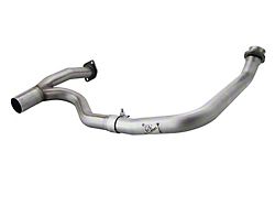 AFE Twisted Stainless Steel Y-Pipe (12-18 3.6L Jeep Wrangler JK 4-Door)