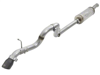 AFE MACH Force-XP Hi-Tuck Cat-Back Exhaust System with Black Tip (18-25 3.6L Jeep Wrangler JL 4-Door)