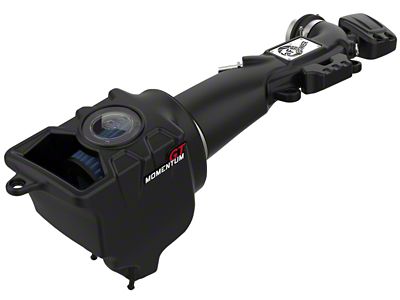 AFE Momentum GT Cold Air Intake with Pro 5R Oiled Filter; Black (18-25 3.6L Jeep Wrangler JL)