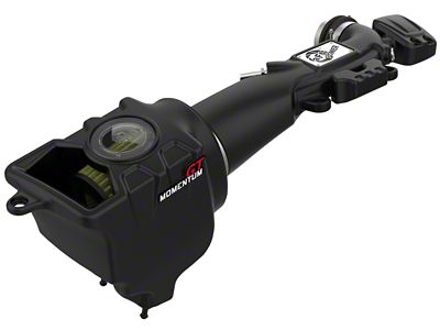 AFE Momentum GT Cold Air Intake with Pro-GUARD 7 Oiled Filter; Black (18-25 3.6L Jeep Wrangler JL)