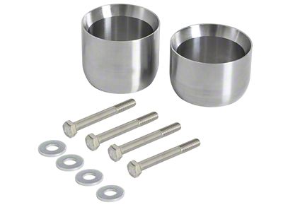 AFE Scorpion Stainless Steel Exhaust Spacer Kit for 2.50-Inch Lift (12-18 Jeep Wrangler JK)