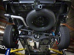 AFE Apollo GT Series 2.5 to 3-Inch Single Exhaust System with Black Tip; Side Exit (24-26 Tacoma w/ Rear Coil Springs)