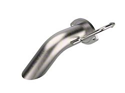 AFE Rock Basher Single Exhaust System; Turn Down (24-26 Tacoma)