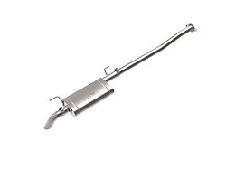 AFE Rock Basher Single Exhaust System; Turn Down (05-15 4.0L Tacoma)